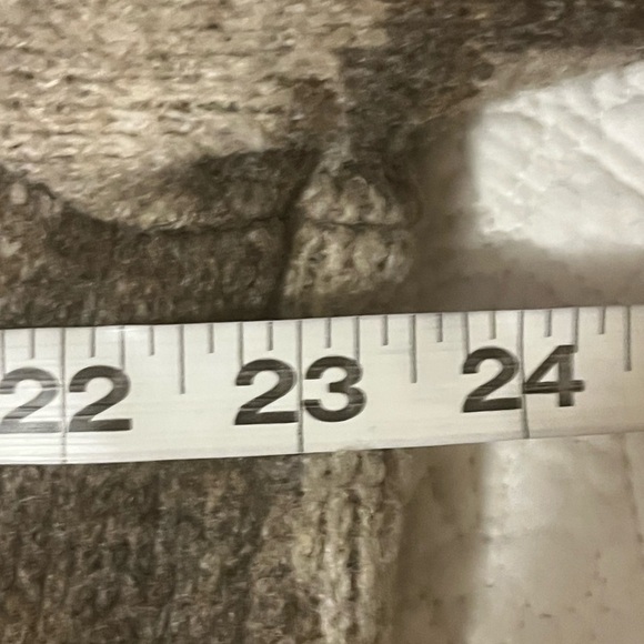 Anthropologie Retrelogy Cozy Gray, Tan and Cream Long Cardigan, size XL - Picture 6 of 7